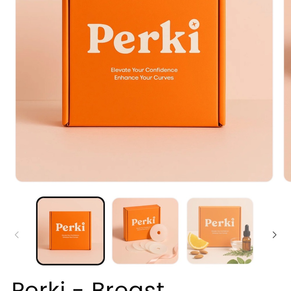 Perki Patches Breast Enhancement Patches